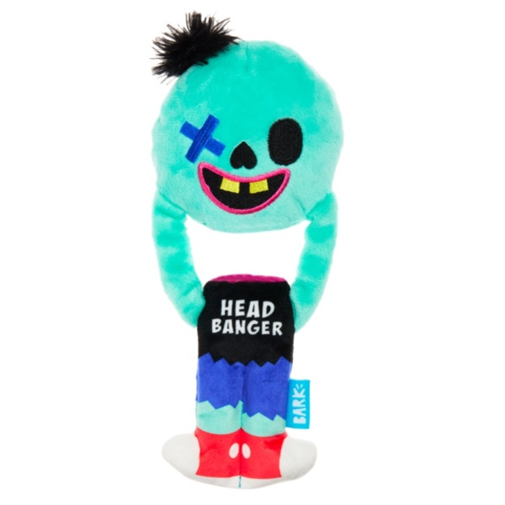Bark Headbanger Hank Dog Toy NWT